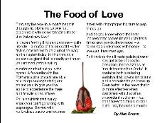 The Food of Love